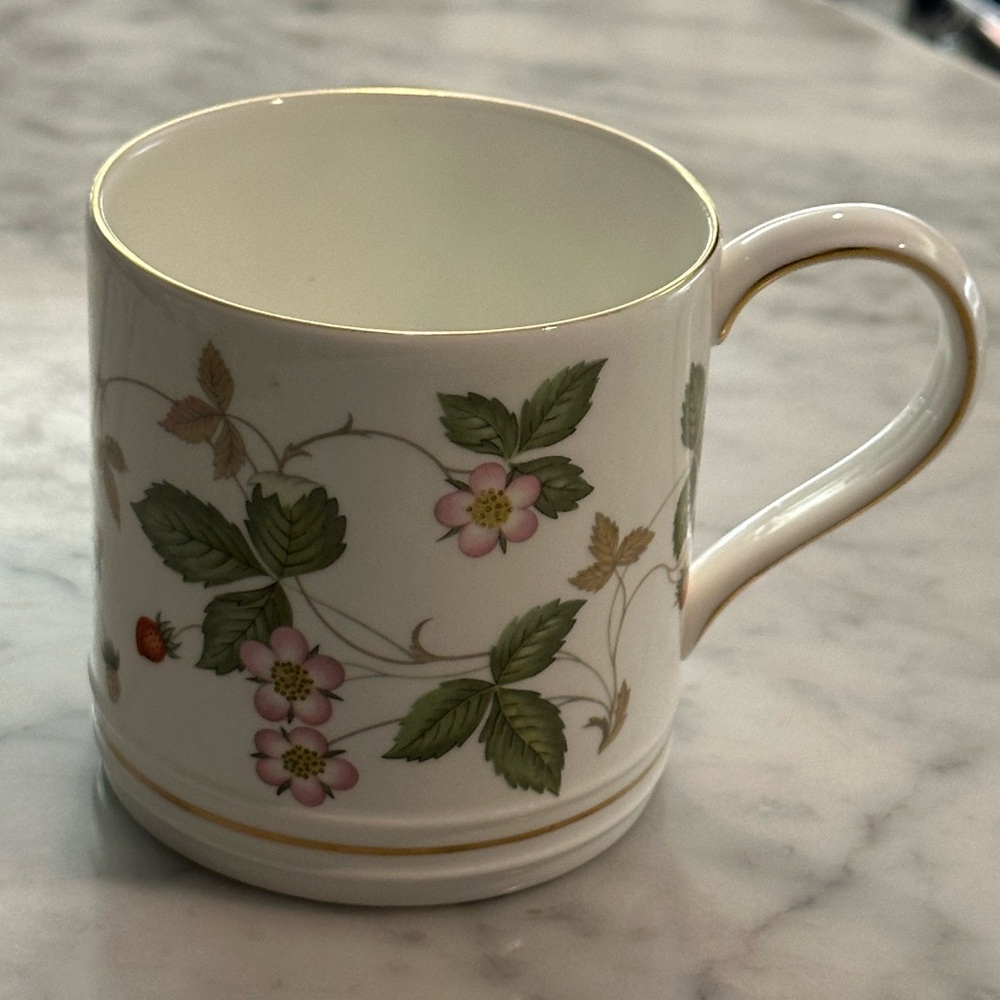 Wedgwood Wild Strawberry (England 1759) Bone China New!